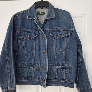 Hunt Club Vintage Blue Denim Jacket Size S